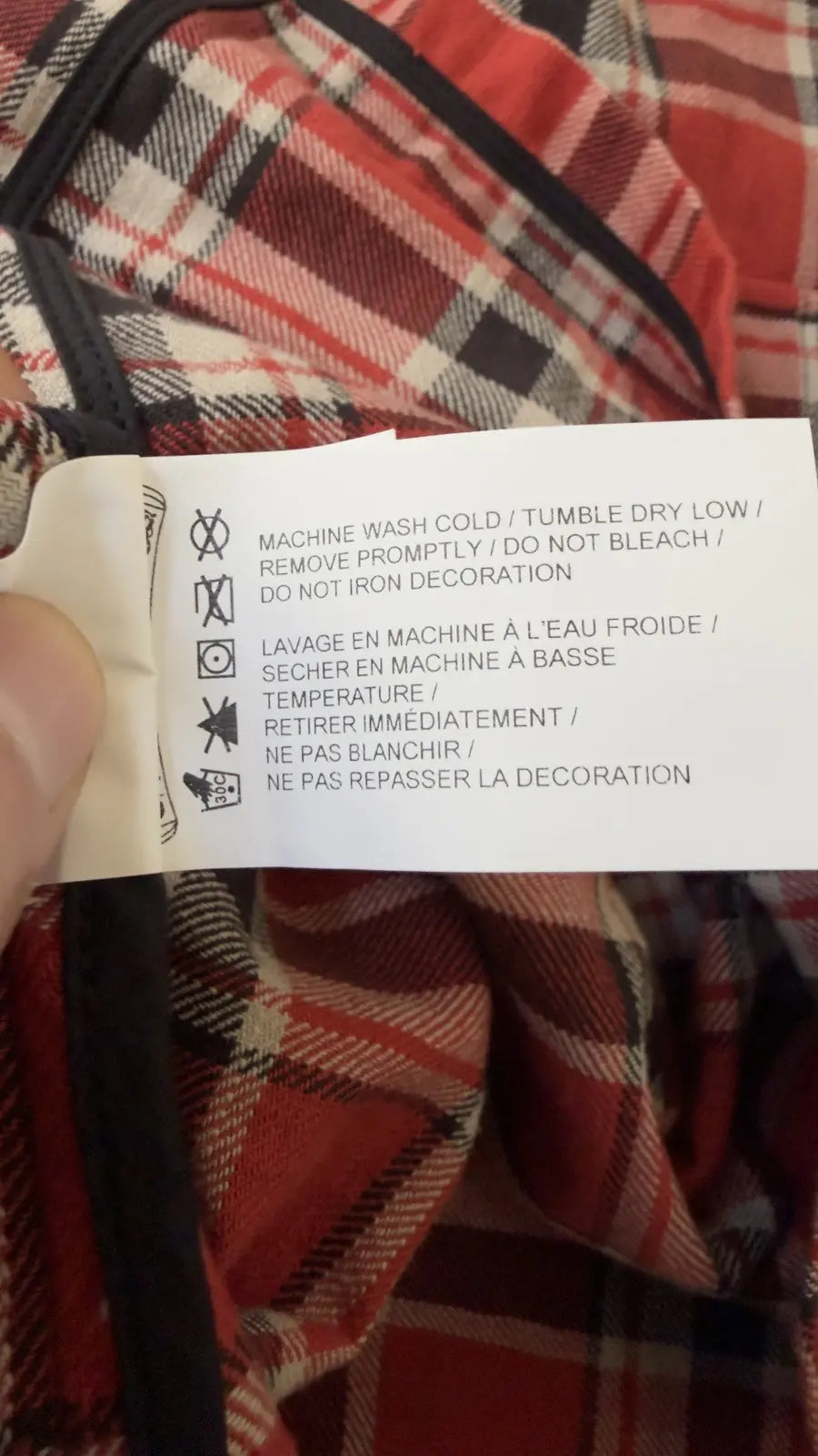 Chrome Hearts Work Dog Scripts Flannel Jacket