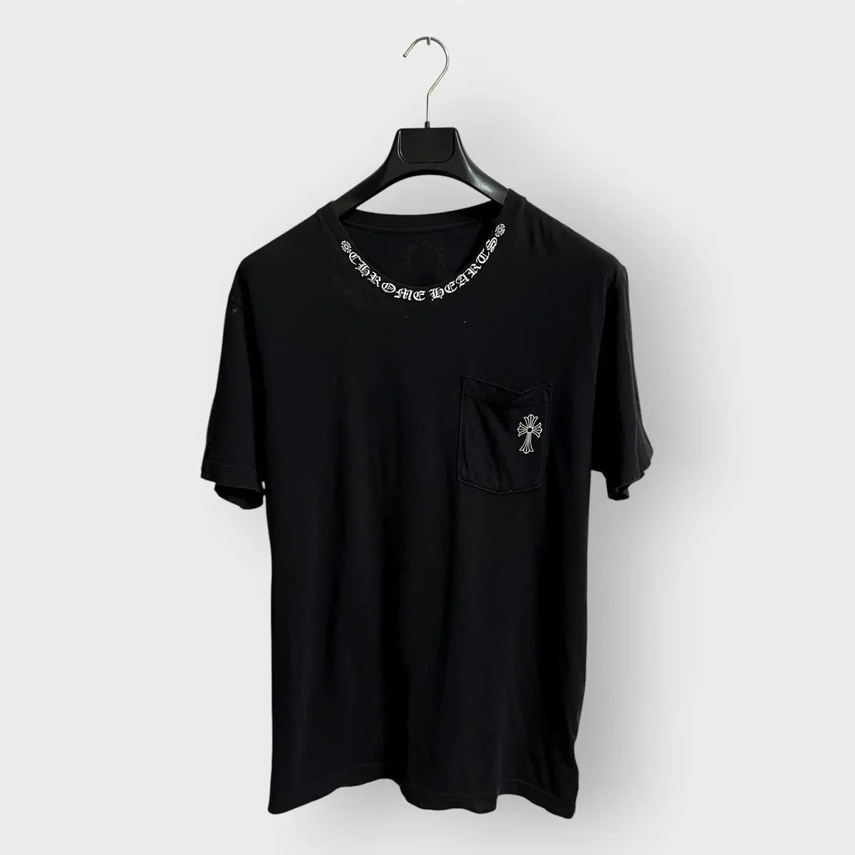 2010s Chrome Hearts Jumbo Horseshoe Neck Logo Tee