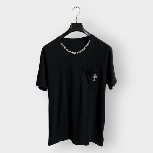 2010s Chrome Hearts Jumbo Horseshoe Neck Logo Tee