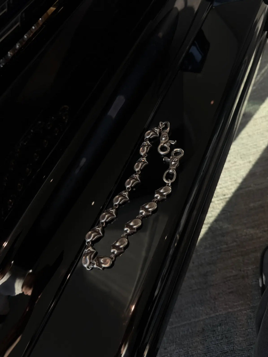 Chrome Hearts Rolling Stones Wallet Chain Chrome Hearts