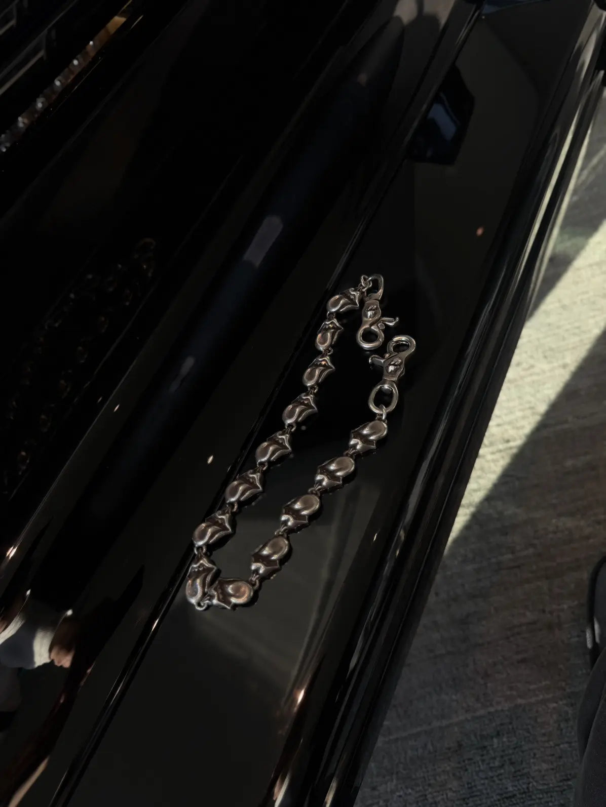 Chrome Hearts Rolling Stones Wallet Chain Chrome Hearts