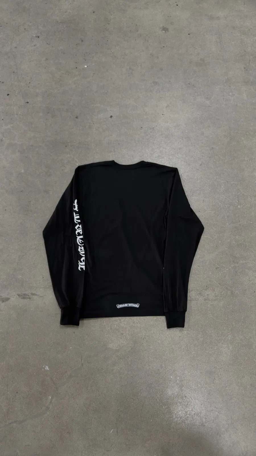 Chrome Hearts Neck Logo Long Sleeve T-Shirt