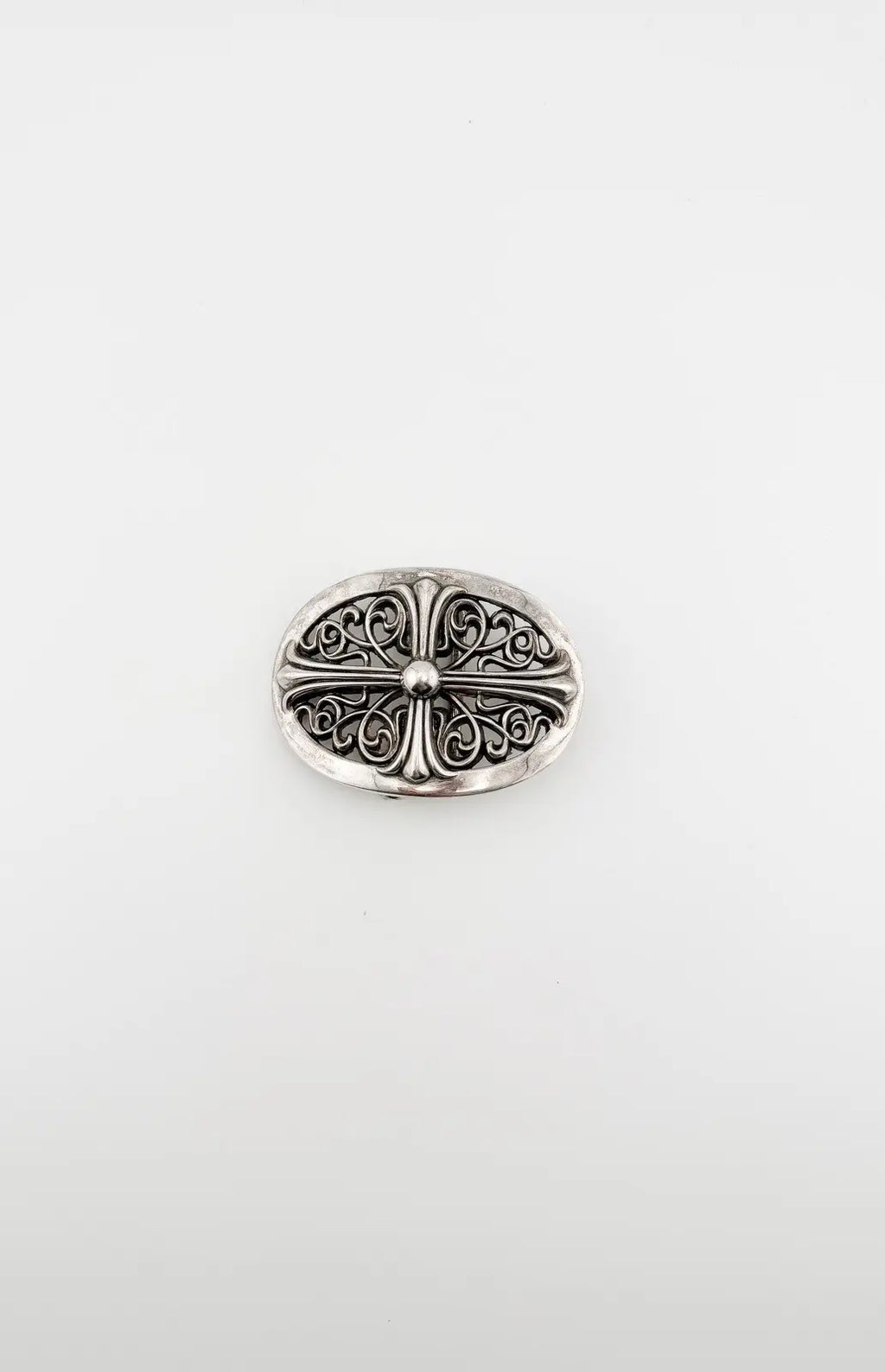Chrome Hearts Oval Cross Belt Buckle