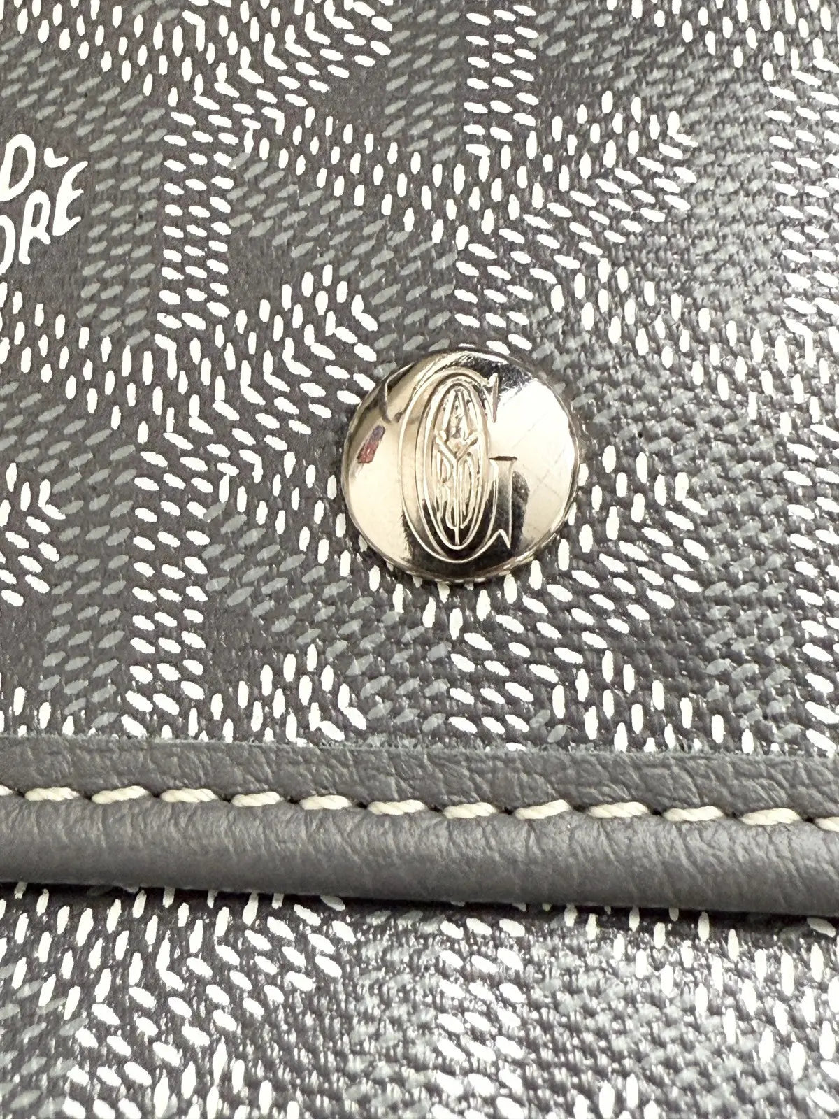 Goyard Goyardine Saint Louis PM Grey