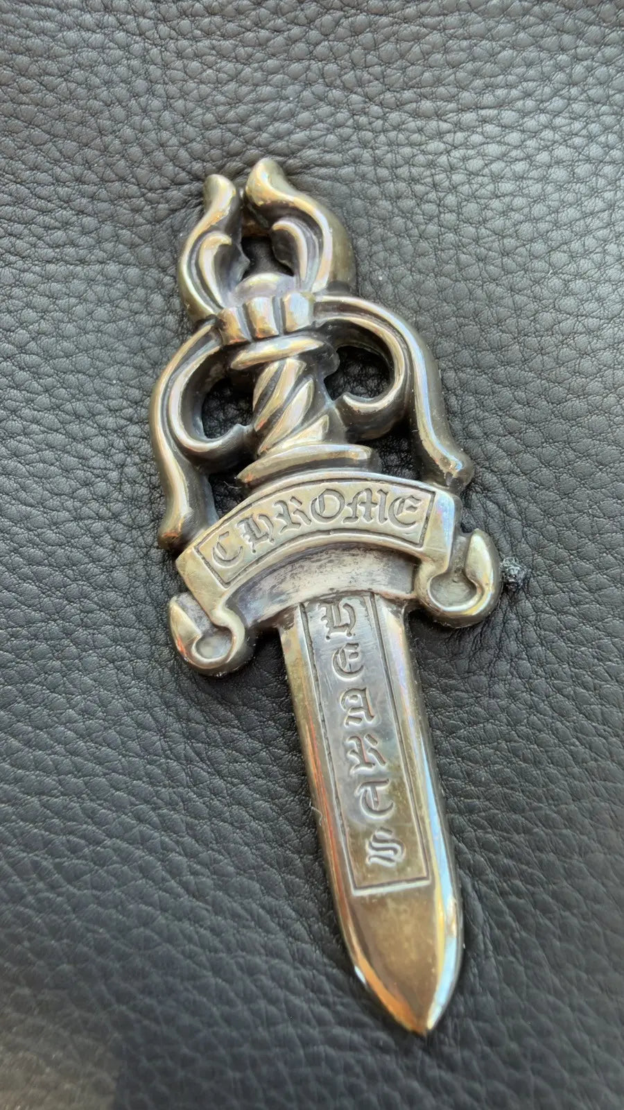 Chrome Hearts Leather Chicken Nugget Dagger Bag Chrome Hearts