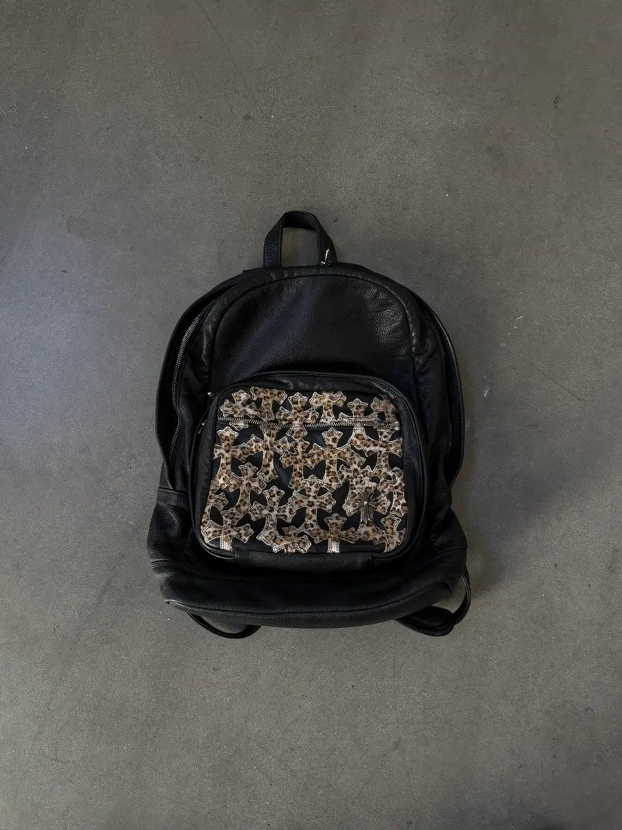 Chrome Hearts Cheetah Patch 7th Grade Backpack