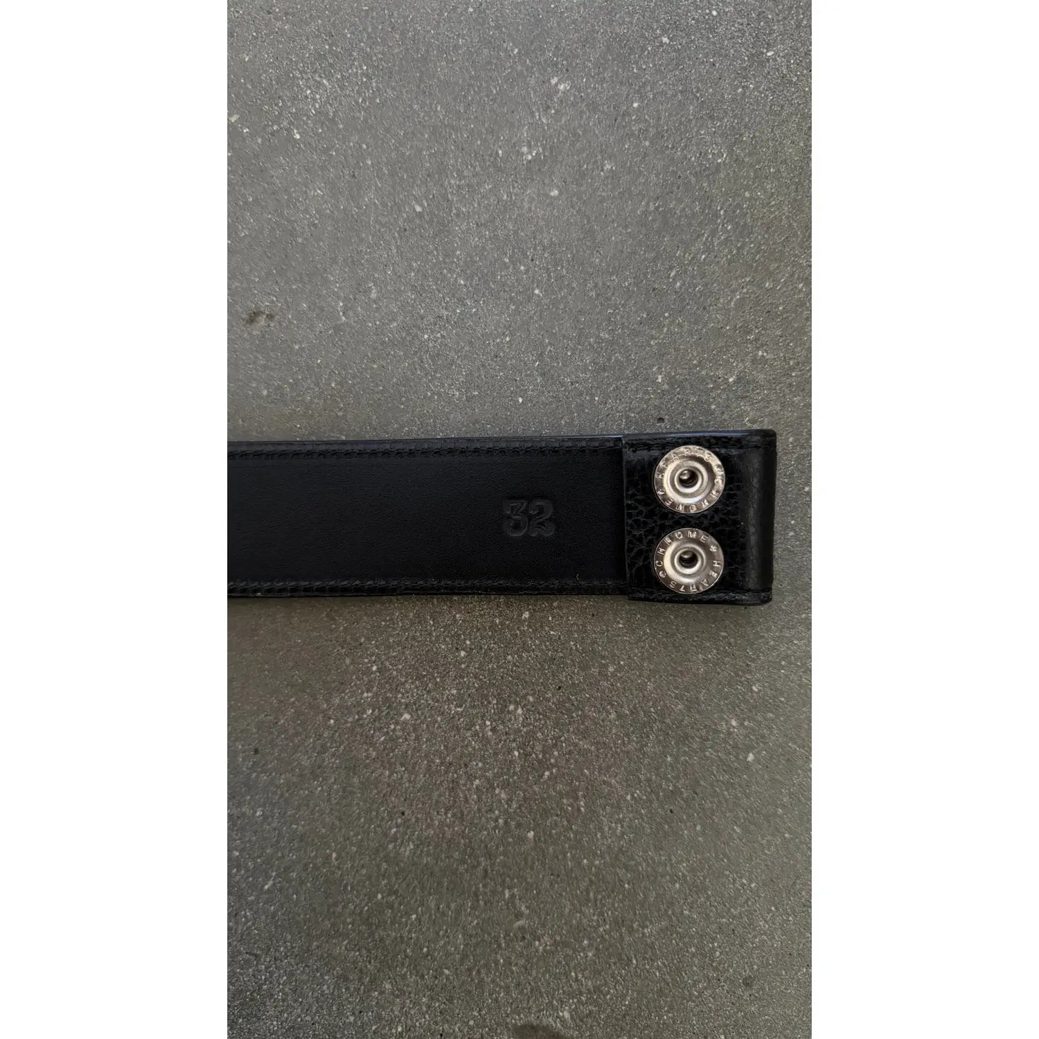Chrome Hearts Leather Belt Strap