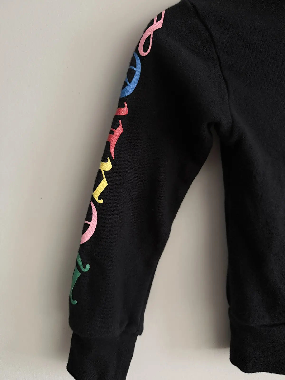 Chrome Hearts Kids Multi Color Cross Zip-up Hoodie