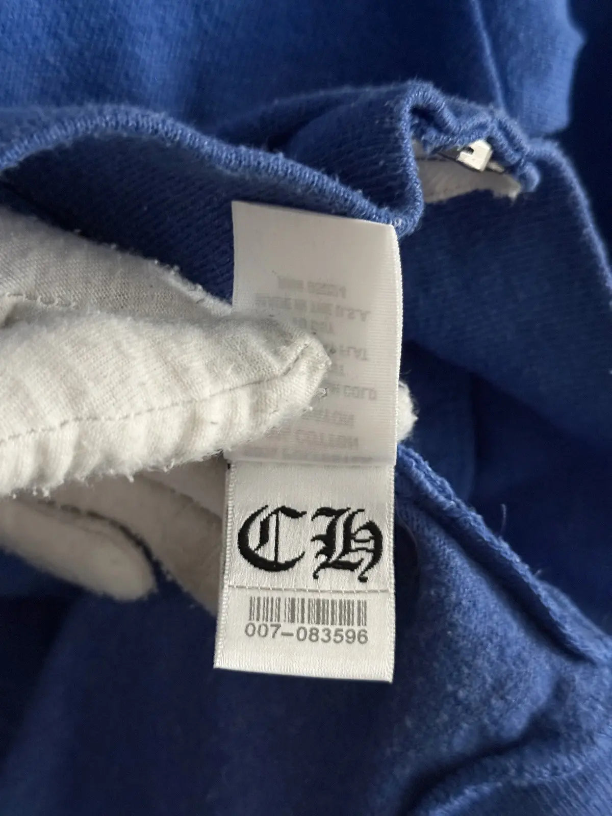 Chrome Hearts NYC Horseshoe Zip-up Hoodie