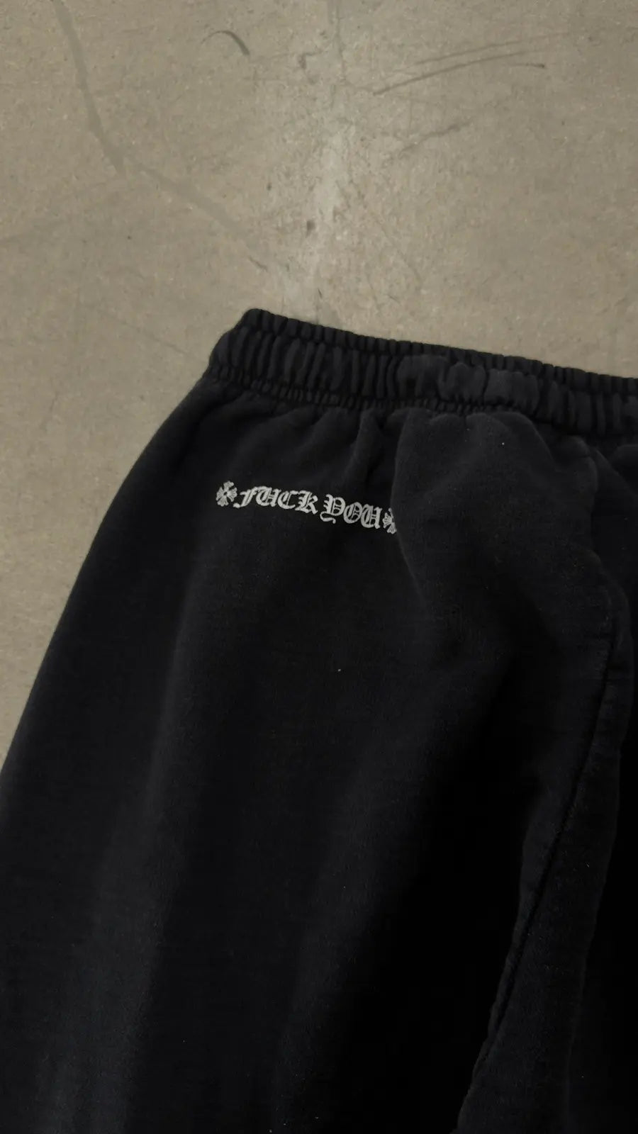 Hearts Chrome Hearts Sweatpants Black