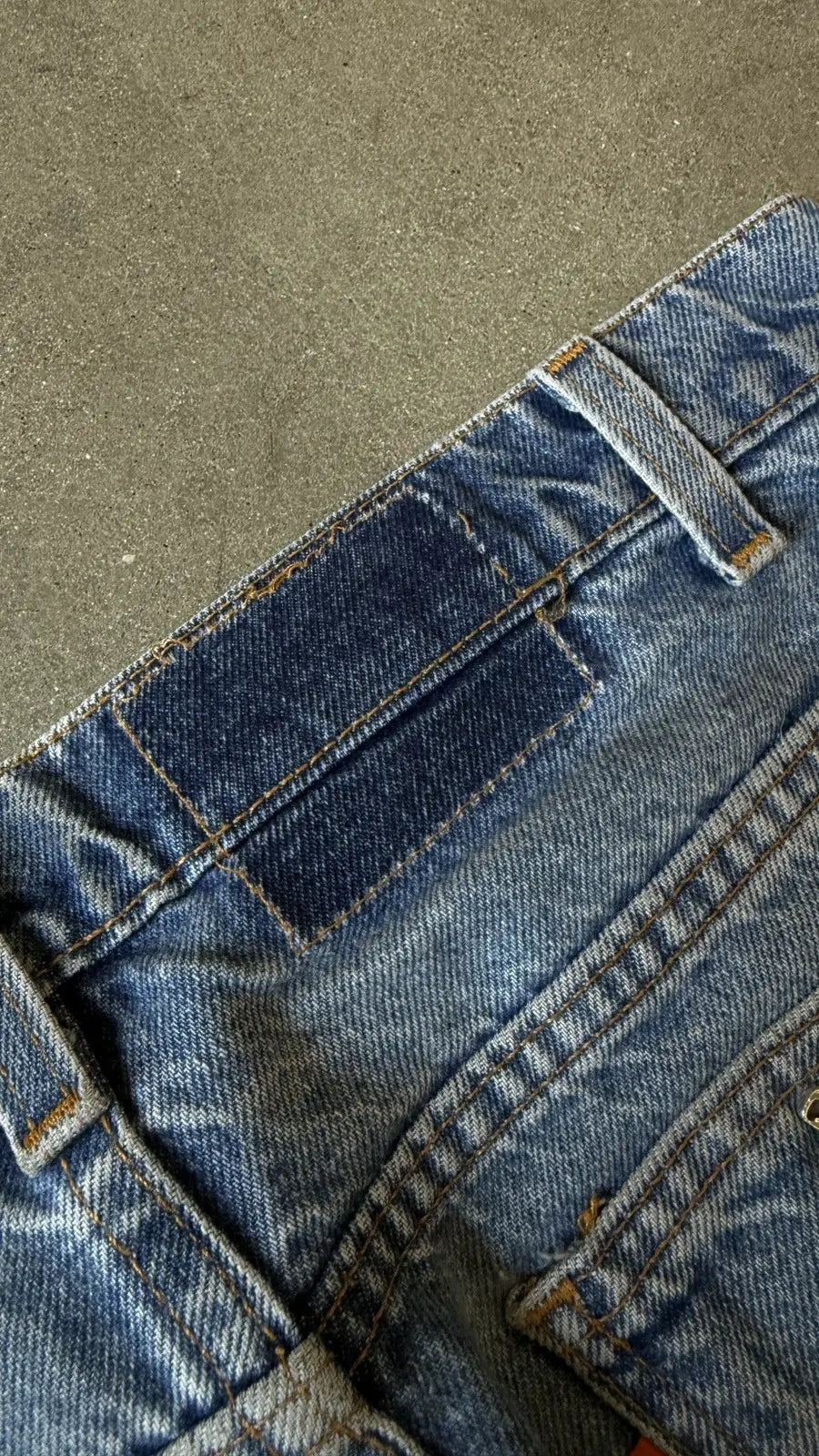 Chrome Hearts Levis 517 Black Cross Patch Jeans