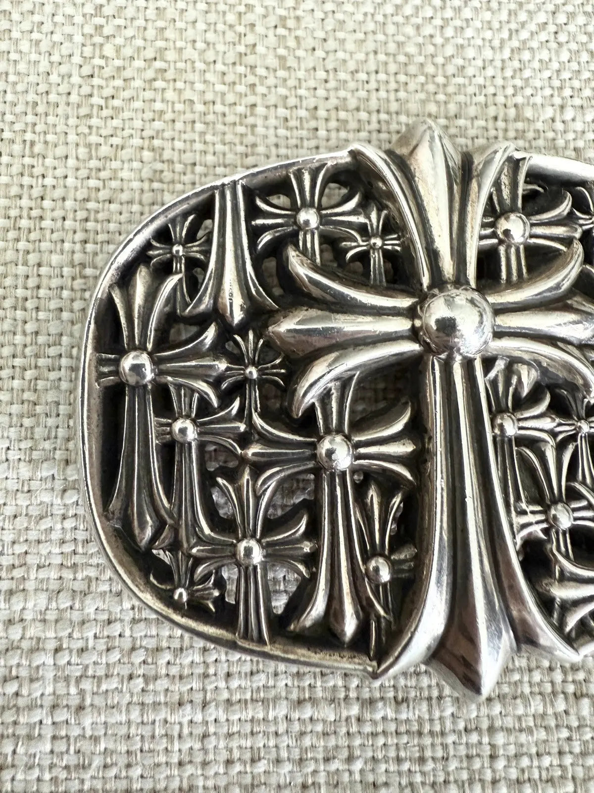 Chrome Hearts Cemetery Cross Belt Buckle