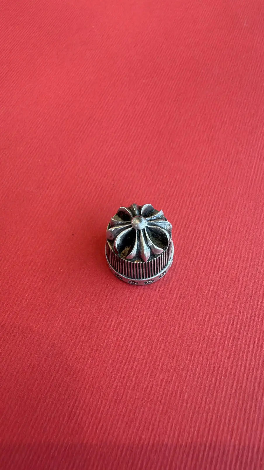 Chrome Hearts Sterling Silver Cap Chrome Hearts