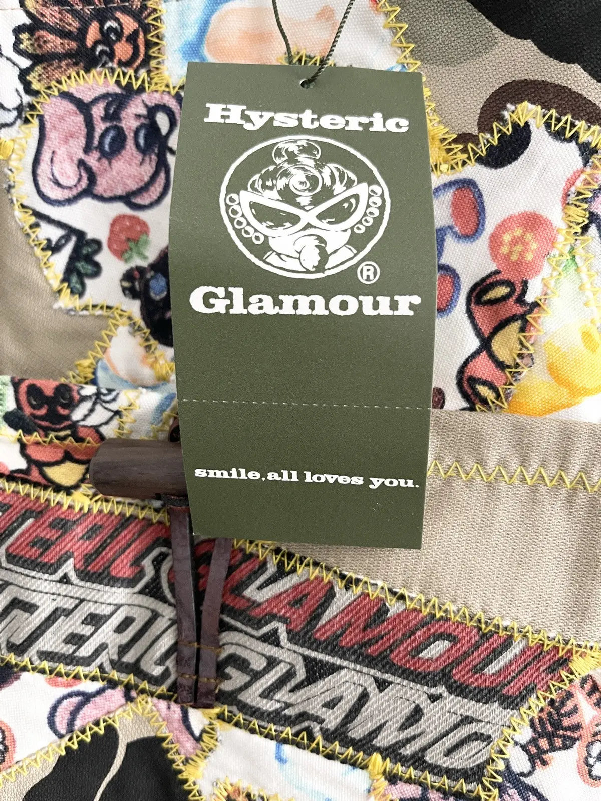 2010s Hysteric Glamour Wonderland Patchwork Tote Bag