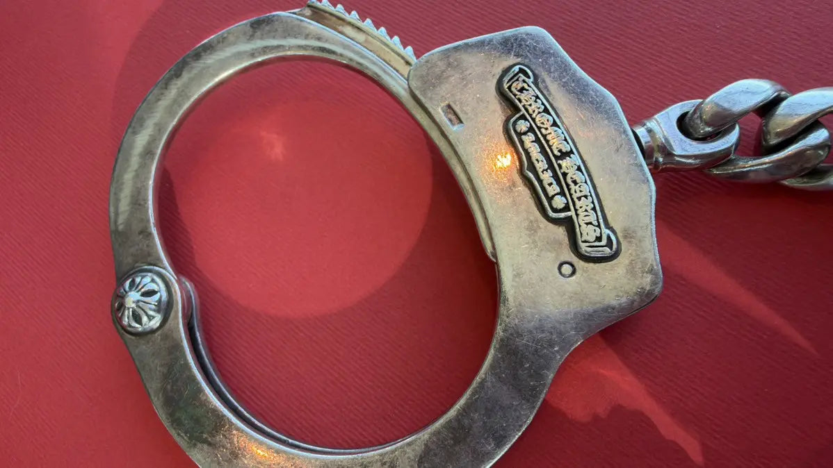Chrome Hearts Sterling Silver Handcuffs Chrome Hearts