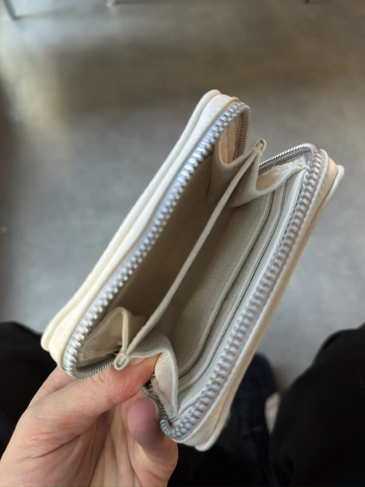 Chrome Hearts 3 Side Zip Pyramid Stud Wallet