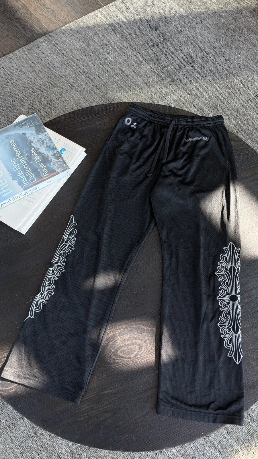 Chrome Hearts Mesh Warm Up Track Pants Size L Chrome Hearts
