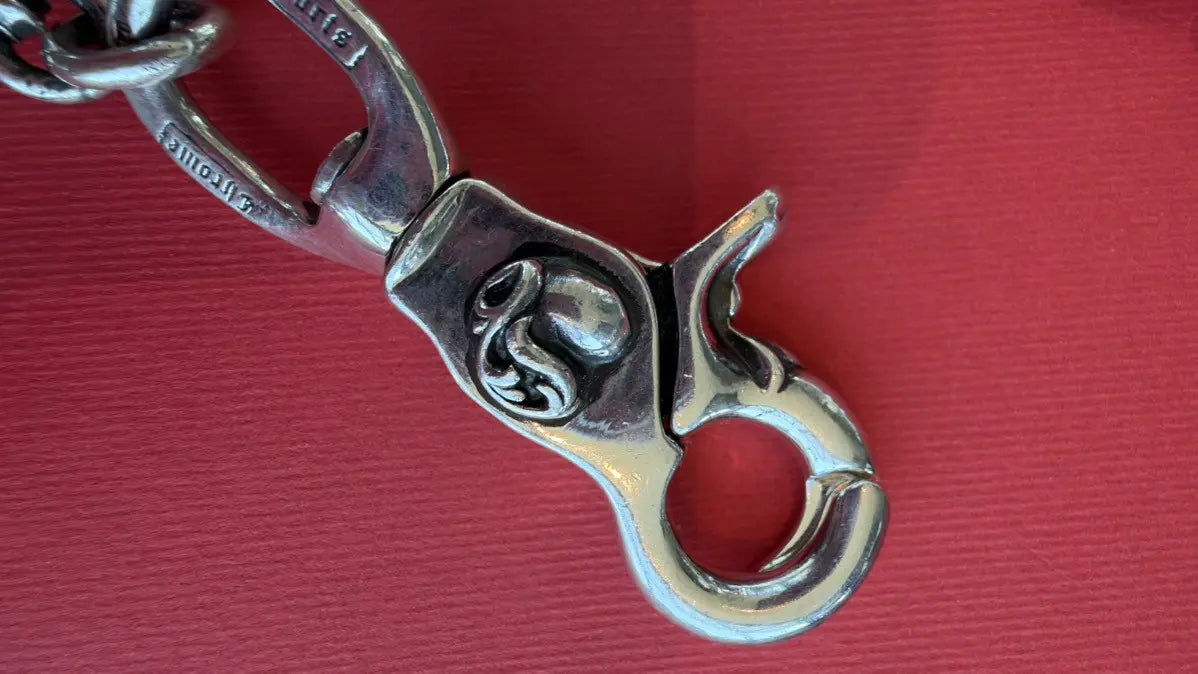Chrome Hearts Vine Heart Wallet Chain Chrome Hearts