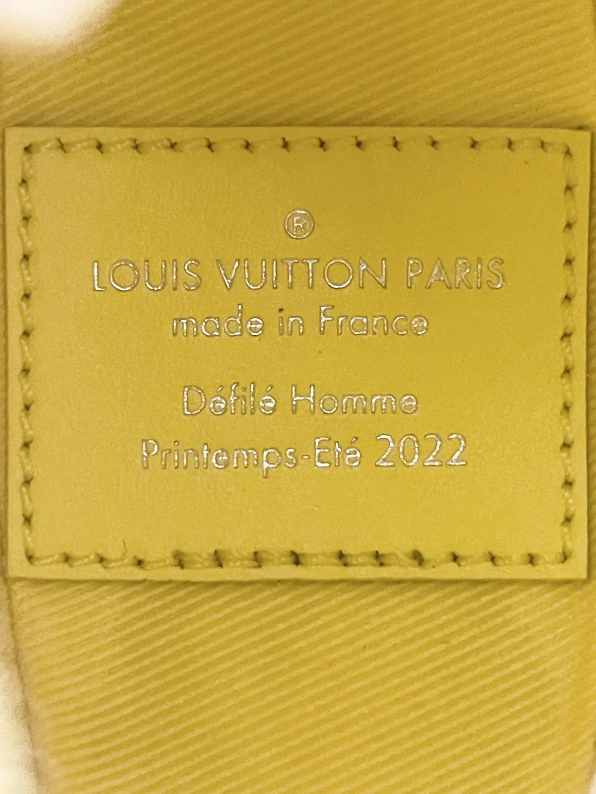 SS22 Louis Vuitton Monogram Lemon Pouch