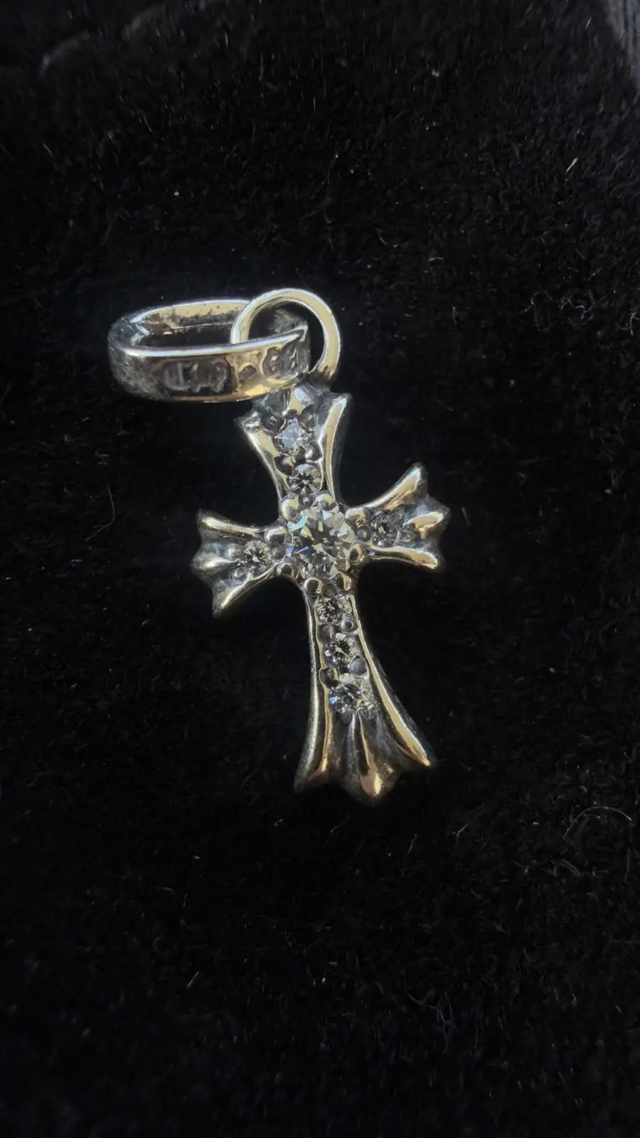 Chrome Hearts Babyfat Cross Pendant Chrome Hearts