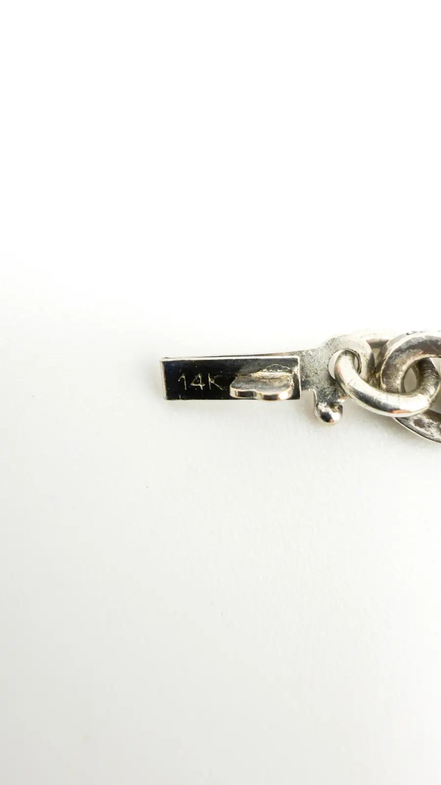 Chrome Hearts Sterling Silver Paper Chain Necklace Chrome Hearts