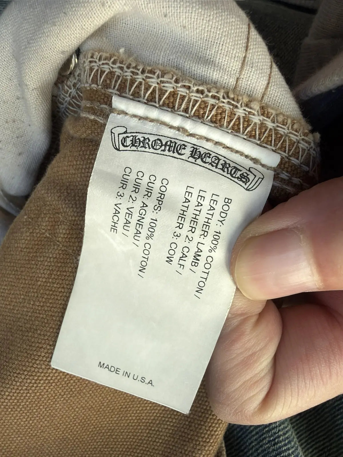 Chrome Hearts Sex Records Carpenter Pants