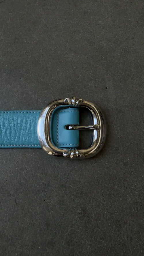 Chrome Heart Gunslinger Belt Sky Blue