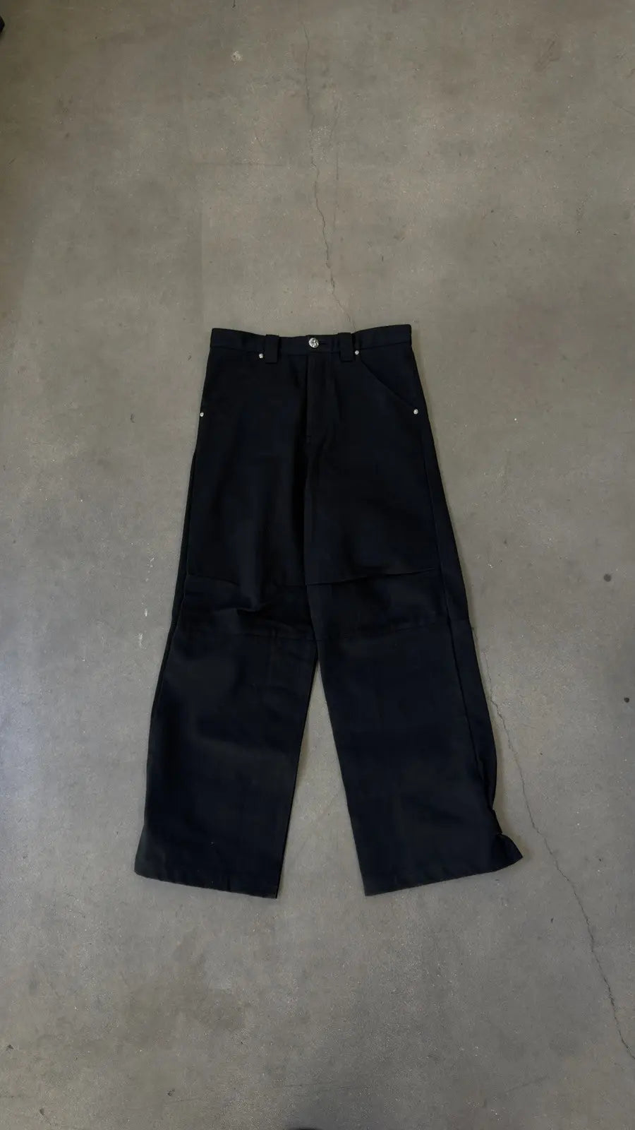 Chrome Hearts Street Sweeper Denim Pants Black