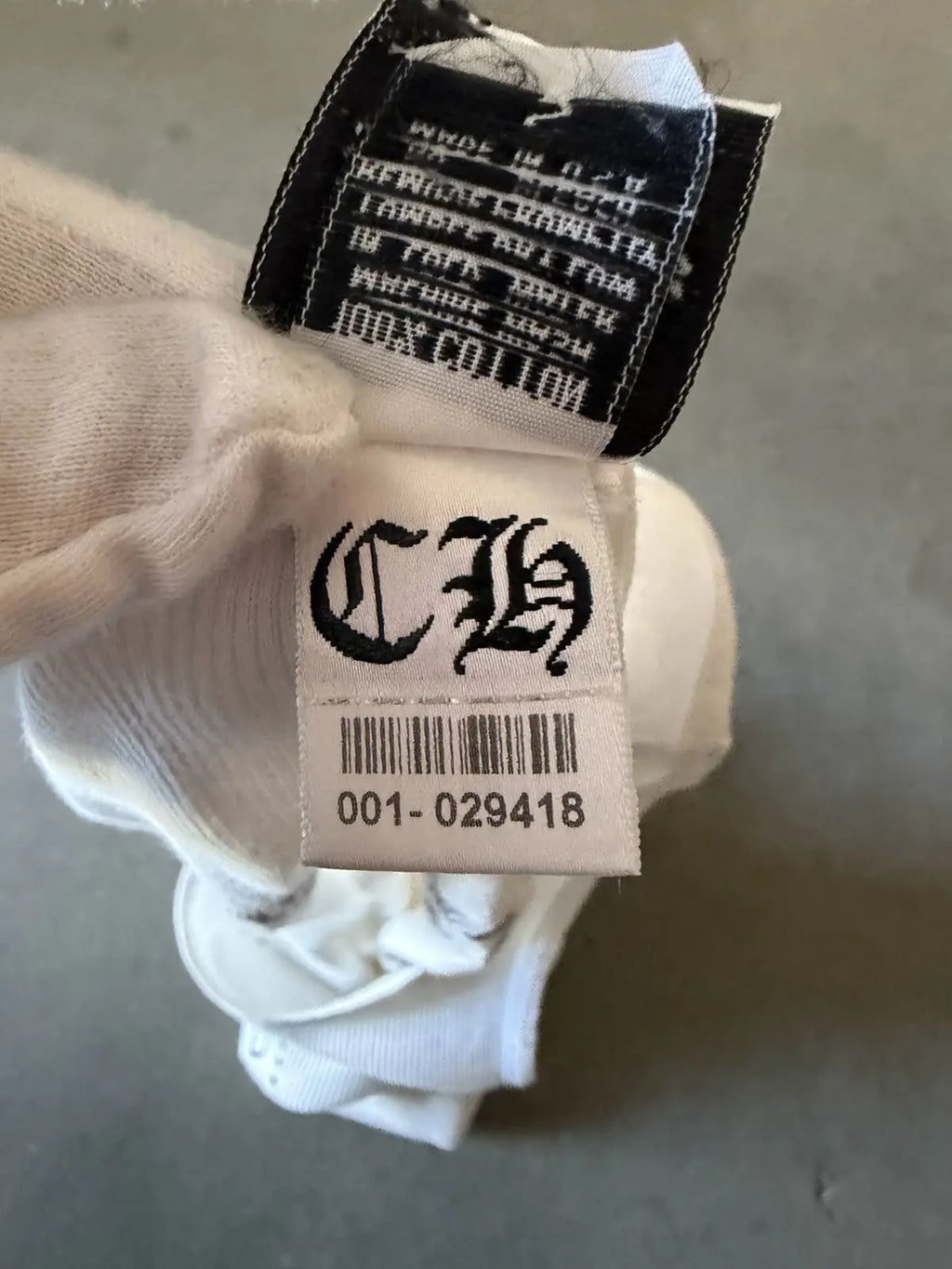 Chrome Hearts Mapplethorpe Tank Top White