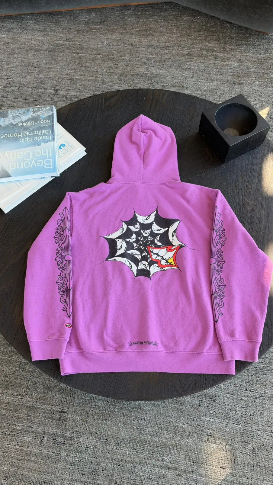 Chrome Hearts x Matty Boy Spider Web Pullover Hoodie Size XXL Chrome Hearts