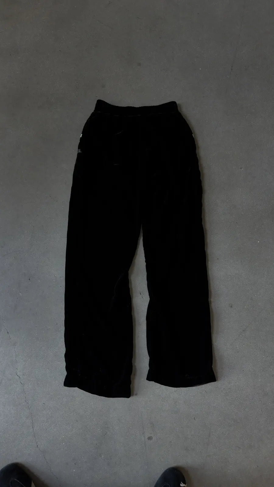 Chrome Hearts Y NOT Velour Pants