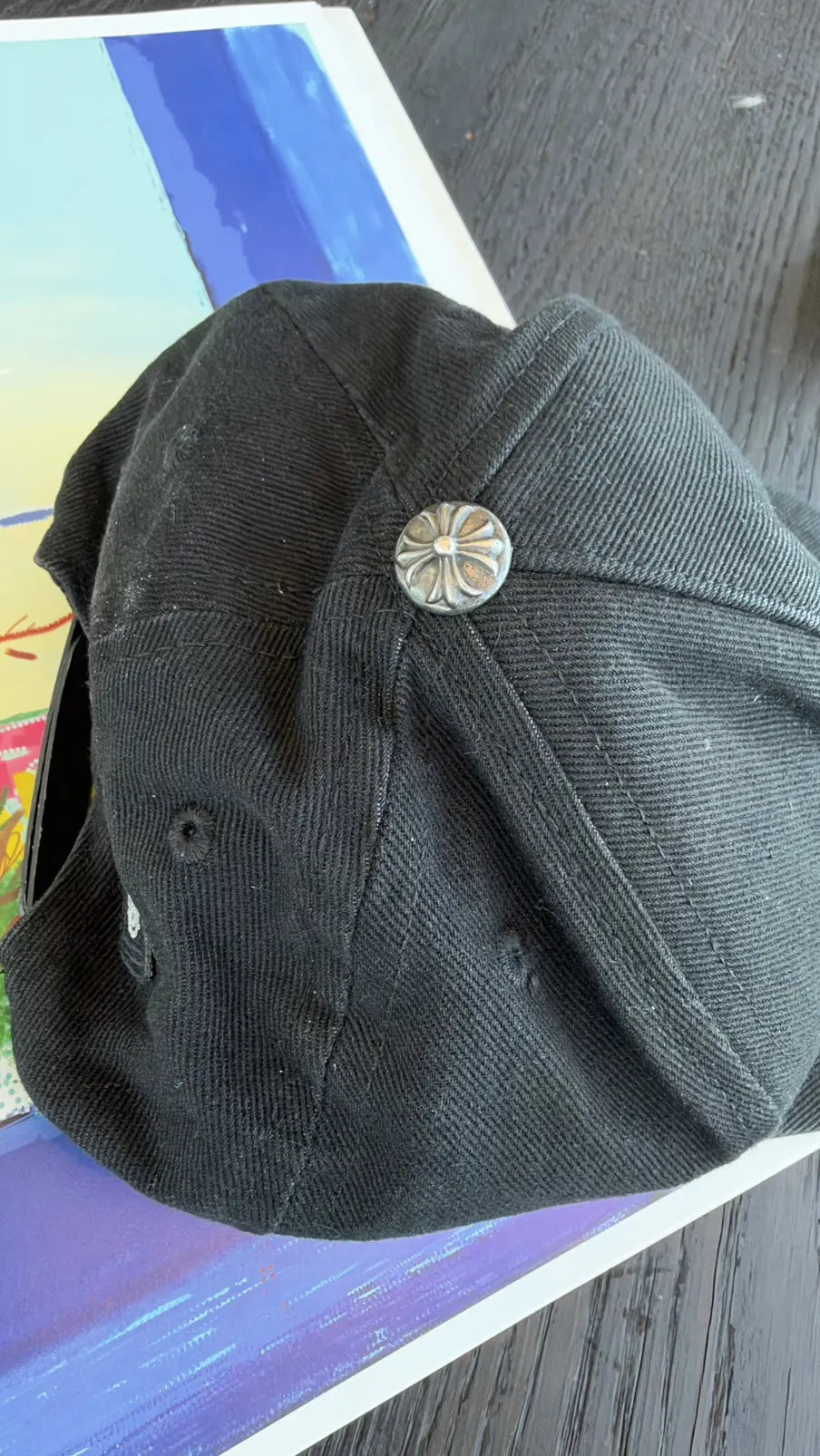 Chrome Hearts Horseshoe Cross Baseball Hat Chrome Hearts