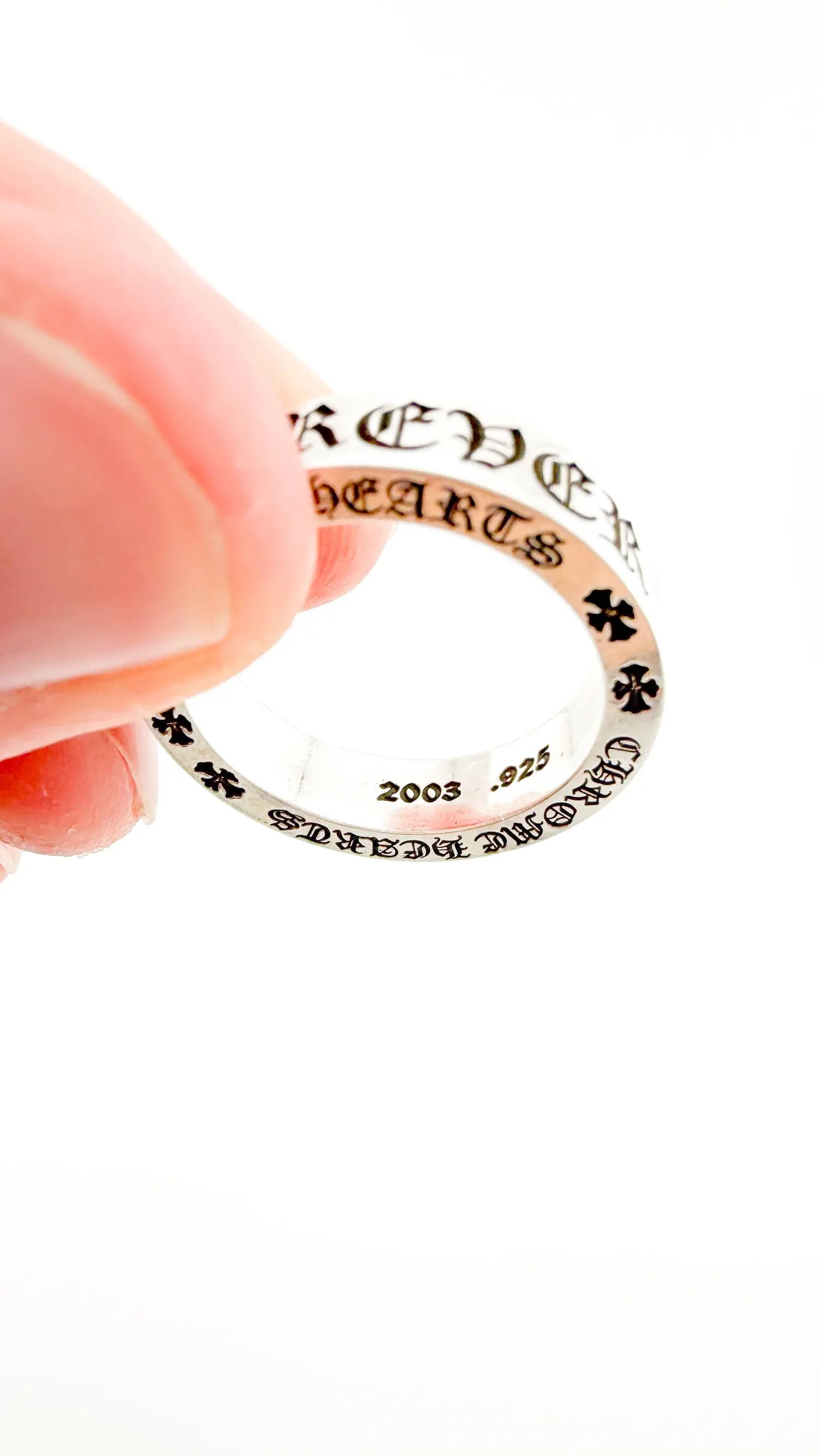 Chrome Hearts Forever Ring - Size 11.5