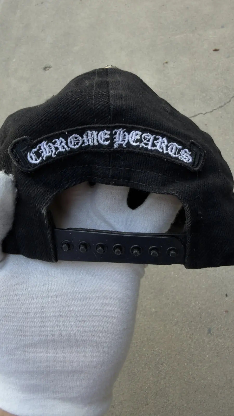 Chrome Hearts Denim Baseball Cap