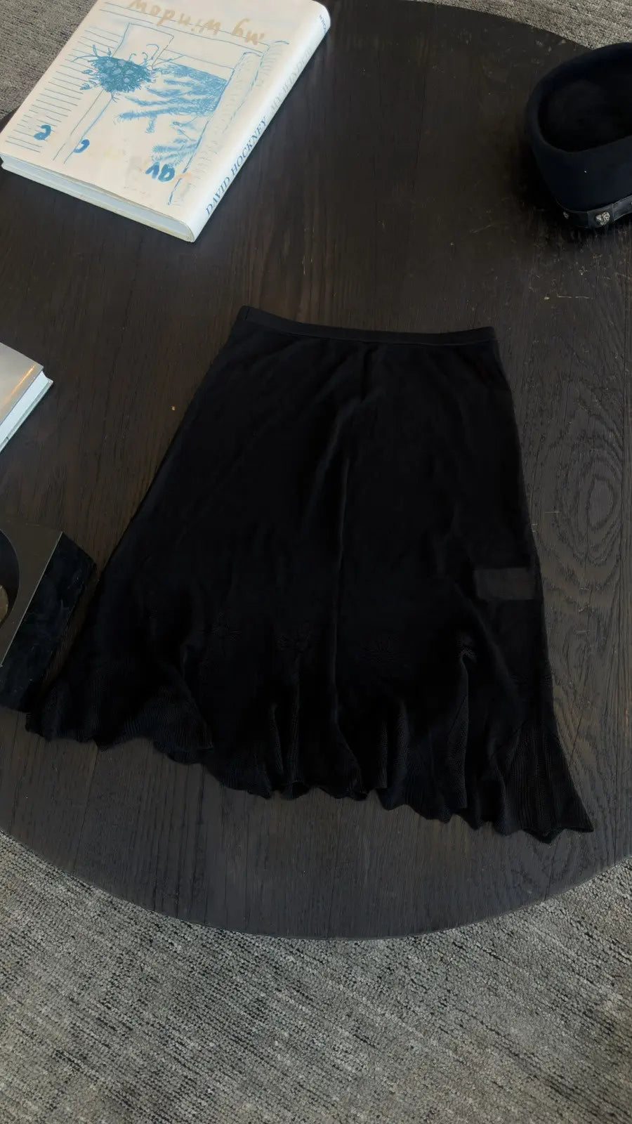 Chrome Hearts Plus Cross Sheer Fishtail Skirt Chrome Hearts