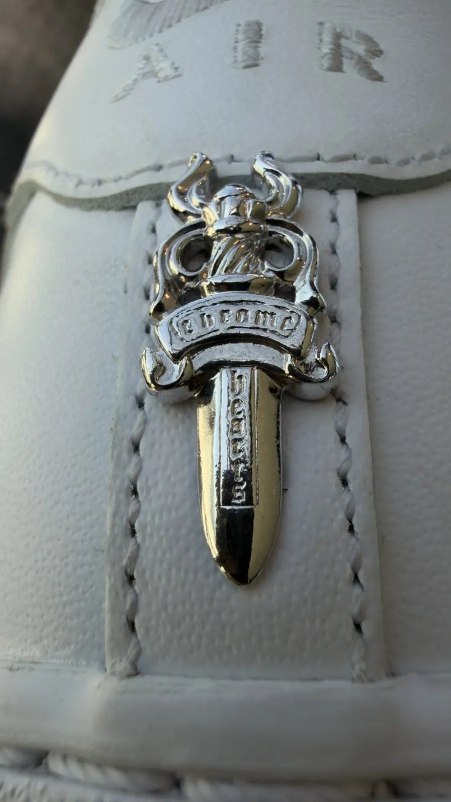 Chrome Hearts Nike Air Force 1 Low White Chrome Hearts