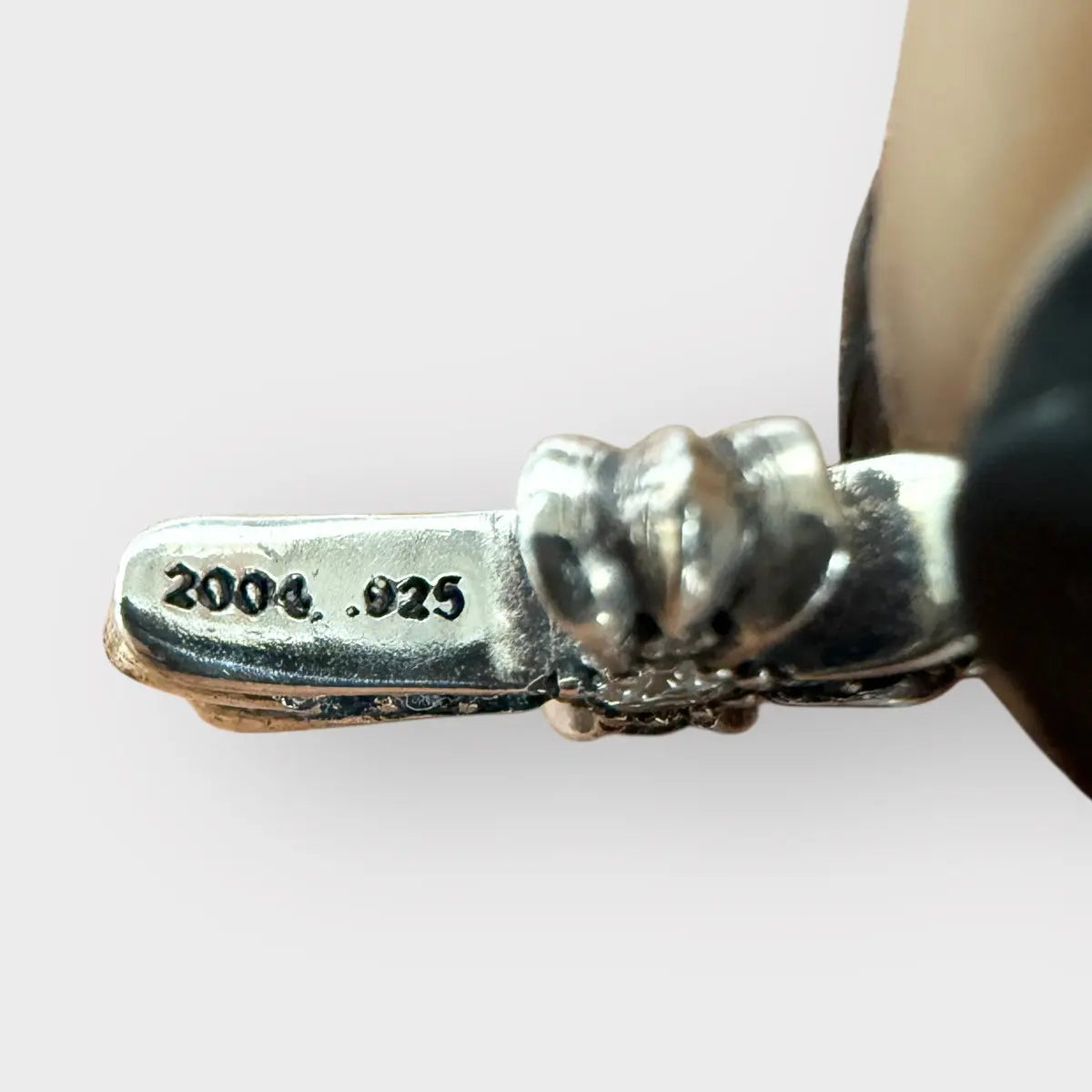 Chrome Hearts Diamond Baby Fat Cross Charm Pendant