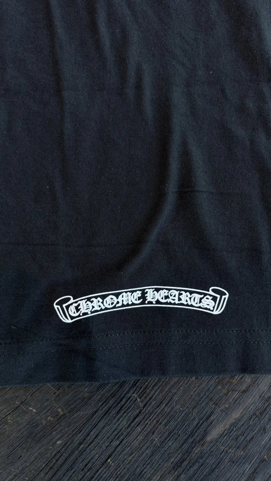 Chrome Hearts Scroll Logo Long-Sleeve T-Shirt Size M Chrome Hearts