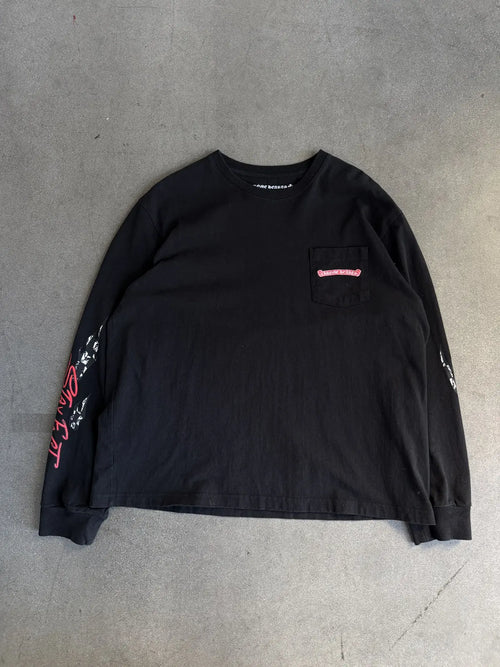 Chrome Heart Matty Boys Stay Fast Long Sleeve Tee