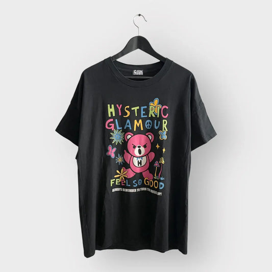 2010s Hysteric Glamour Crayon Bear Feels So Good Tee