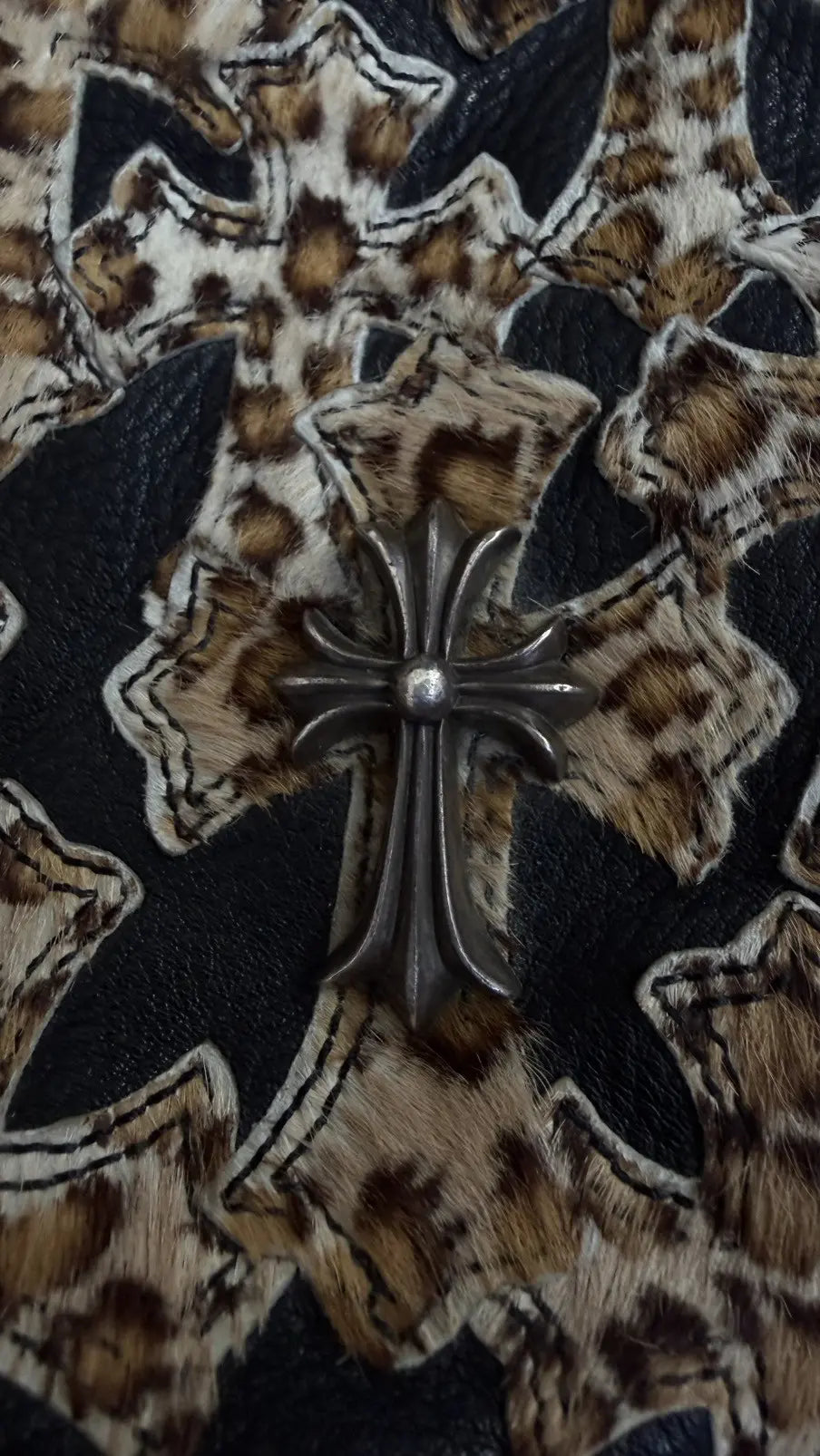 Chrome Hearts Cheetah Patch 7th Grade Backpack