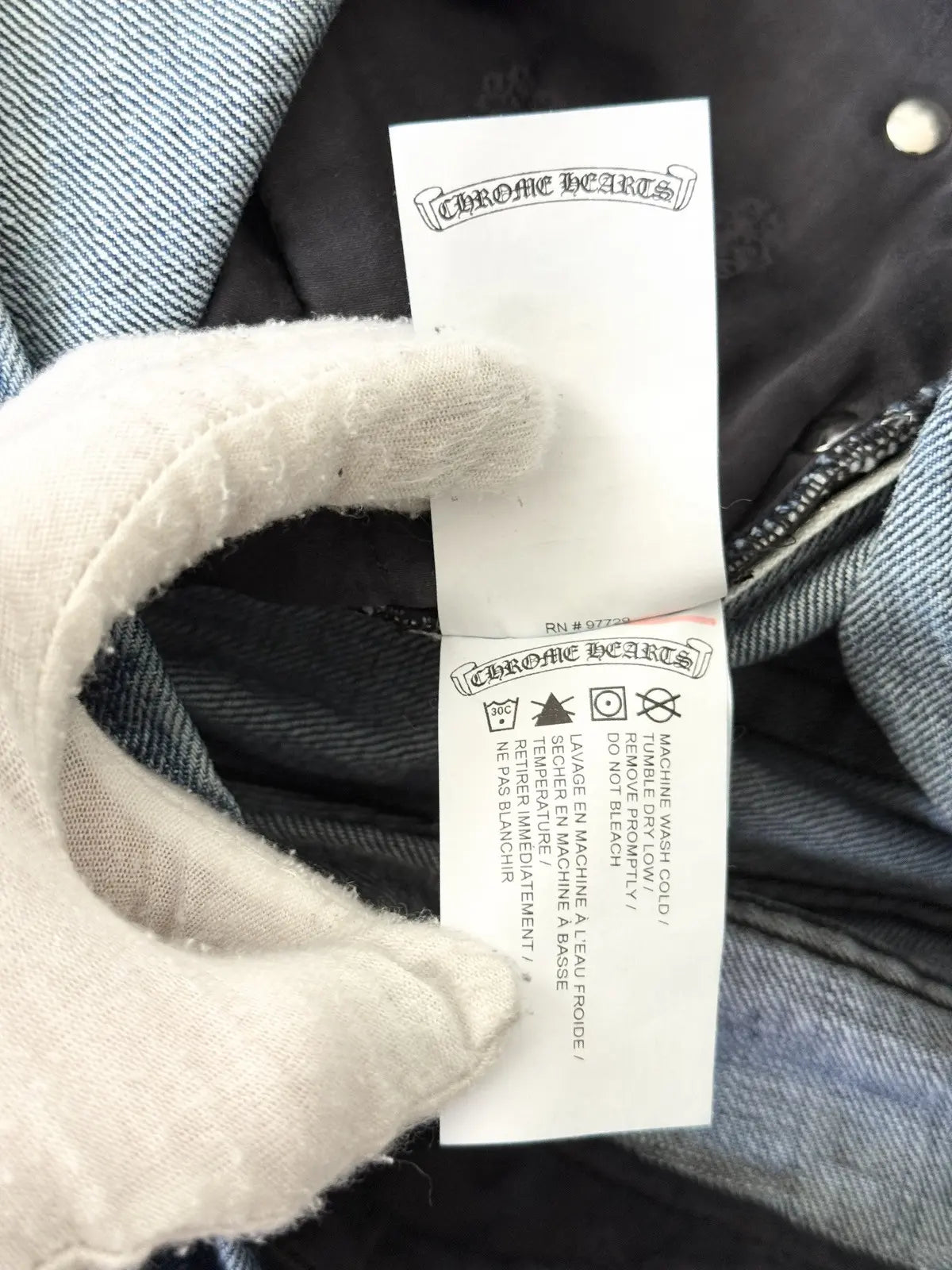 Chrome Hearts Richard Cut Denim Jeans