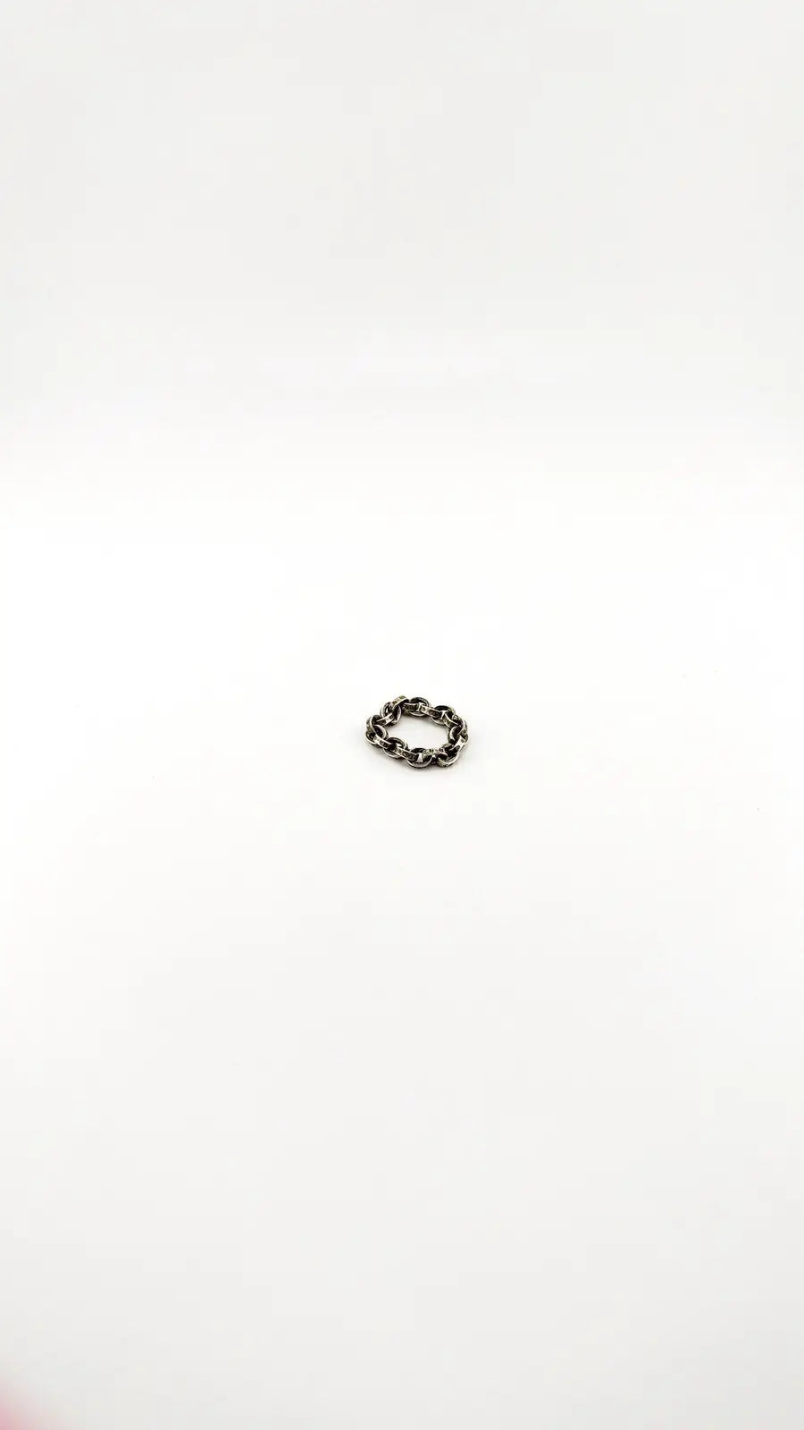 Chrome Hearts Paper Chain Ring Size 6 Chrome Hearts
