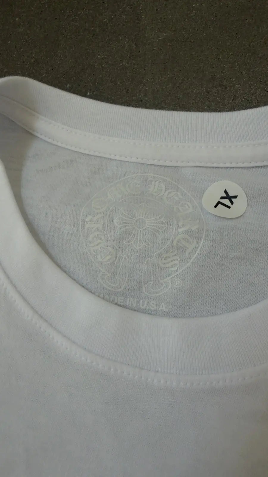 Chrome Heart Horseshoe Logo Pocket T-Shirt