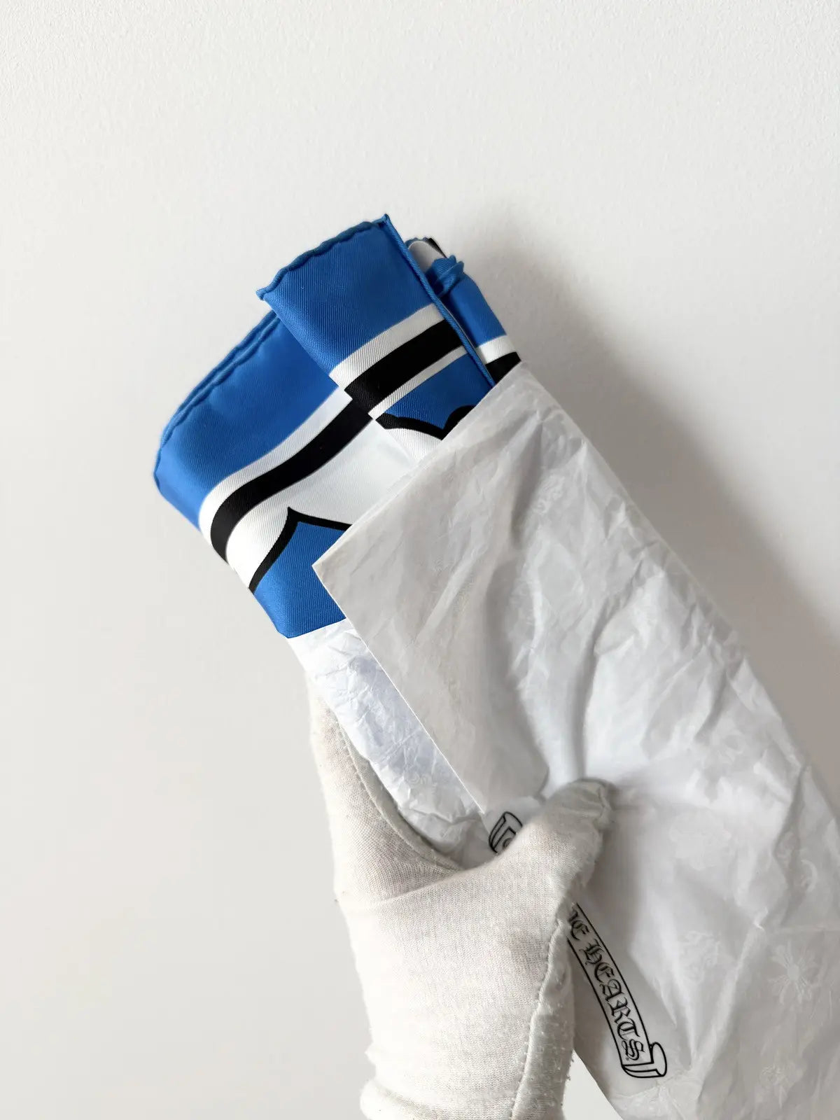 Chrome Hearts Jumbo Cross Silk Scarf