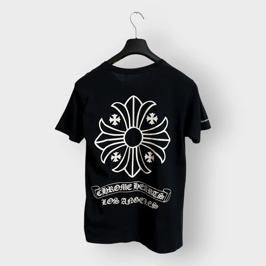 Chrome Hearts Jumbo Cross Scroll Logo Pocket Tee