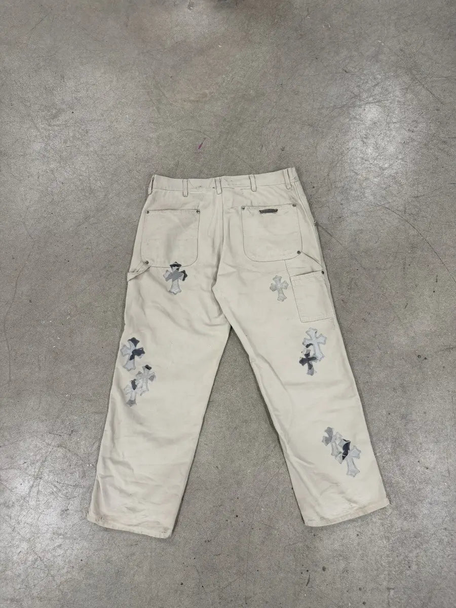 Sex Records Cross Patch Carhartt Carpenter Jeans