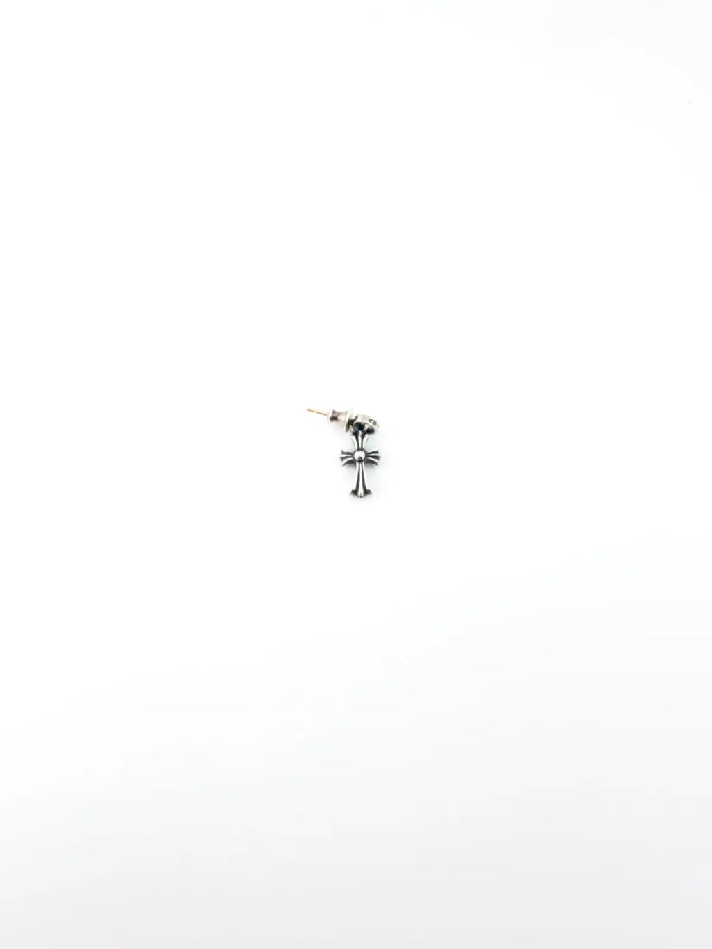 Chrome Hearts Pink Sapphire Baby Fat Pave Earring