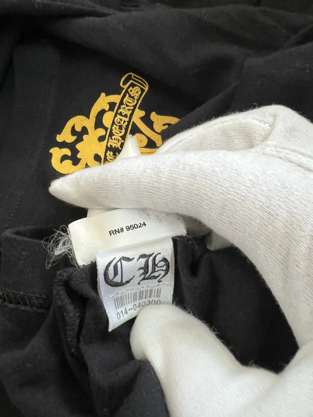 2010s Chrome Hearts Yellow Dagger Tee