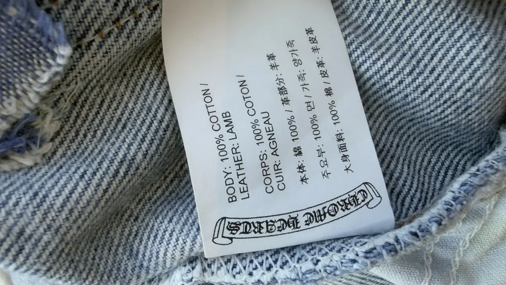 Chrome Hearts x Levi's Cross Patch Jeans Size 33 Chrome Hearts
